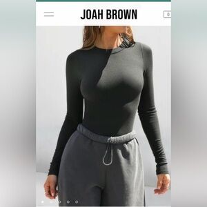 Joah Brown Charcoal Long Sleeve